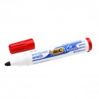Pennarello per lavagna cancellabile Whiteboard Marker Velleda 1701 Recycled BIC  - punta tonda 1,5mm - rosso - Bic - conf. 12 pezzi