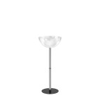 Espositore da terra con 1 semisfera contenitore - Ø 50 cm - altezza 96 cm - Tecnostyl