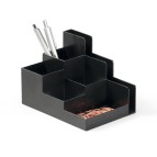 Portaoggetti da scrivania Optimo - 16,2x11,8x11 cm - nero - Durable