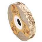 Rotolo nastro Woodly - corteccia/avorio - 24mm x 100mt - Bolis