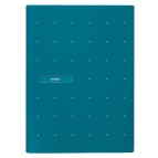 Portalistini Matrix - 22x30 cm - 40 buste - blu ottanio - Favorit