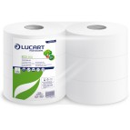 Carta igienica Eco Maxi Jumbo - 2 veli - 16,5 gr - 9,1 cm x 360 mt - diametro 25,5 cm - 360 mt - Lucart