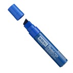 Marcatore permanente N50XL - punta scalpello - blu - Pentel