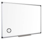 Lavagna magnetica Maya a quadretti - 60x90 cm - bianco - Bi-Office