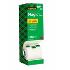 Nastro adesivo Magic 810 - permanente - 19 mm x 33 mt - trasparente - Scotch  - Value Pack 7+1 rotoli