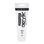 Colore acrilico fine Graduate - 120 ml - bianco - Daler Rowney