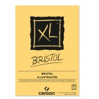 Blocco collato lato corto XL Bristol - A4 - 180 gr - 50 fogli -  Canson