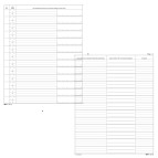 Registro cronologico - 31x24,5 - 14 pagine - Edipro