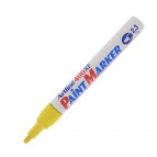 Marcatore permanente a vernice Artline Paint Marker - punta 2,3mm tonda - giallo - Artline