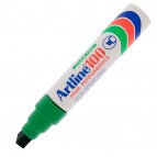 Marcatore permanent markers A 100 - punta scalpello 7,50-12,00mm - verde - Artline