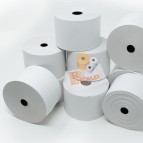 Rotolo per distributori self service - carta termica BPA free - 57 mm x 130 mt - diametro esterno 100 mm - 55 gr - anima 12 mm - Rotomar