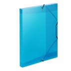Cartella 3L con elastico Lumina - 24x32cm - blu - D 2,5 - Favorit