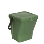 Contenitore portarifiuti Eco Top - 39x42x42,5 cm - 35 L - verde - Mobil Plastic