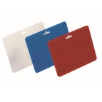 Portanome - 6 x 9 cm - orizzontale - rosso - Durable - conf. 100 pezzi