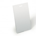 Portanome - 9x6 cm - verticale - trasparente - Durable - conf. 100 pezzi