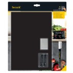 Tag - 21 x 29,7 cm (A4) - nero - Securit - set 5 pezzi