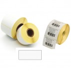 Etichette per trasferimento termico diretto - 40x21 mm - 2 piste - Printex - rotolo da 5000 pezzi
