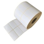 Etichette per trasferimento termico - 2 piste - 40 x 12 mm - Printex - rotolo da 5000 pezzi