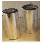 Nastro carbonato - per etichette a trasferimento termico - 65 mm - Printex - rotolo da 300 m