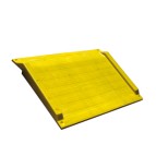 Rampa per scalini - 75 x 125,6 x 7,5 cm - giallo