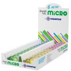 Correttore bianco Tape Micro - colori assortiti - Osama - box 24 pezzi