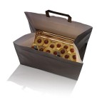 Shopper Flat XLarge - carta kraft - 32 x 22 x 24 cm - avana - Mainetti Bags - scatola 200 pezzi