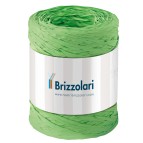 Nastro Rafia sintetica - verde chiaro 10 - 5mmx200mt - Brizzolari