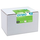 Rotolo etichette indirizzi estesi - 36 x 89 mm - bianco - 260 etichette / rotolo - Dymo LW - value pack 24 pezzi