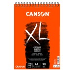 Album XL Croquis - A4 - 90 gr - 60 fg - bianco - Canson