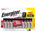 Pile stilo AA - 1,5V - Energizer Max - blister 16 pezzi
