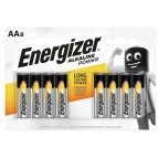 Pile stilo AA - 1,5V - Energizer Alkaline Power - blister 8 pezzi