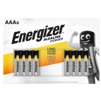 Pile Ministilo AAA - 1,5V - Energizer Alkaline Power - blister 8 pezzi