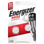 Pile CR2032 Lithium - 3V - Energizer specialistiche - blister 2 pezzi