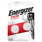 Pile CR2430 Lithium - 3V - Energizer specialistiche - blister 2 pezzi