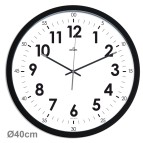 Orologio da parete silent clock orion - Diam.40cm - Cep