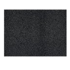 Tappeto in PPL - 60x80 cm - nero - Velcoc