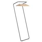 Stand appendiabiti wall - 52x32x157cm - Alba