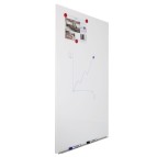 Lavagne magnetiche senza bordi - 75x115cm - bianco - Cep