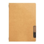 PortamenU' Nature - A5 - 24,9 x 17,5 cm - 1 inserto doppio - beige nature - Securit