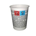 Bicchieri in carta - 210 ml - con marcatura S.U.P - Dopla - conf. 50 pezzi