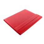 Portablocco Saffiano - similpelle - chiusura magnetica - rosso - 32,1x25,5x3 cm - Filofax
