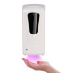 Dispenser automatico Gelly Plus - a riempimento - bianco - con luce UV - GBC