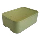 Cassa termica - in polistirolo espanso - per il trasporto alimenti - 59,4x41,5x18,5 cm - Cuki Professional