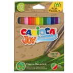 Pennarelli Joy Eco Family - lavabili - colori assortiti - Carioca - scatola 12 pezzi