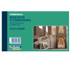Blocco ricevute condominio - 50/50 copie autoricalcanti - 16,8 x 10 cm - DU161370000 - Data Ufficio