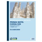 Blocco prima nota cassa/IVA - 50/50 copie autoricalcanti - 29,7 x 21,5 cm - DU1680C0000 - Data Ufficio