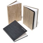 Quaderno editoriale Colorosa Wood - 12 x 17 cm - rigatura puntinata - colori assortiti - Ri.Plast