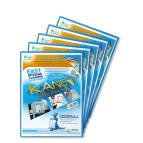 Tasca a L con retro magnetico - A4 - blu - Tarifold - conf. 5 pezzi