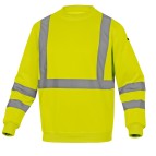 Felpa sportiva Astral - alta visibilità - tg. XL - giallo fluo - Deltaplus
