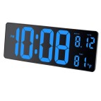 Orologio Hordgtl - a led - 37,5 x 13,5 cm - Alba